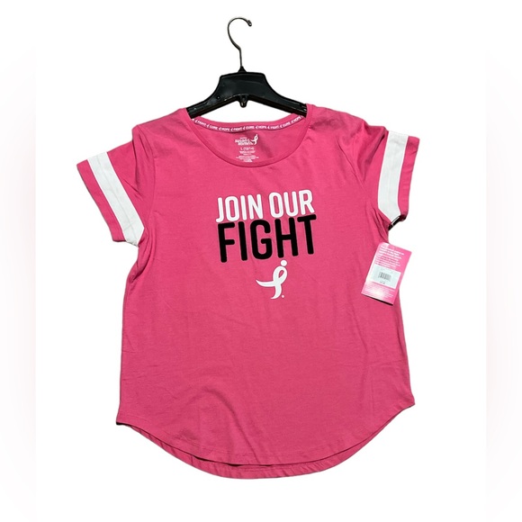 Woman’s set of 3 Breast Cancer T shirts med and large sizes - Picture 4 of 4